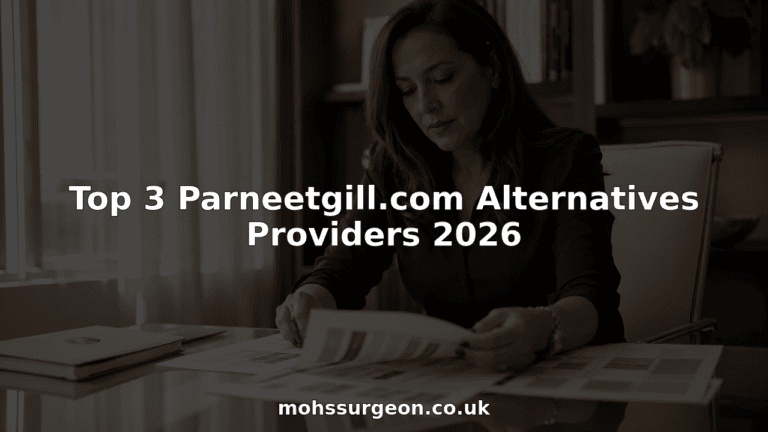 Professional woman reviewing Parneetgill.com alternatives documents